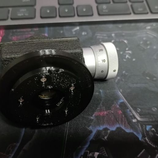 🔬 AM9-2 soviet microscope micrometer to Nikon F adapter・Free 3D File ...