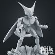 Luffy-21.jpg Imperfect Cell Dragon Ball 3D Printable