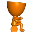 Robert Mate_3.png Archivo STL gratis Jarrón Maceta Mate Argentino Uruguayo Robert Plant - Plant Vase Flowerpot Argentine Uruguayo Mate Robert・Plan imprimible en 3D para descargar