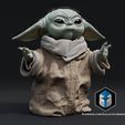 Grogu-Pose-3.jpg Grogu Figurine - Pose 3 - 3D Print Files