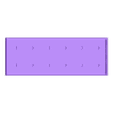 Movement Tray 25mm - 6x2.stl Wargaming Fantasy Movement Trays - 25mm square base