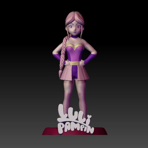 Luli Pampin 3D 3D model