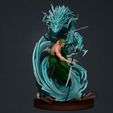 zoro8.jpg une pièce - roronoa zoro - statue imprimée en 3d