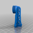 Tripod_head_01mm.png Free STL file Tripod Phone Stand (no screw ! )・3D printing model to download