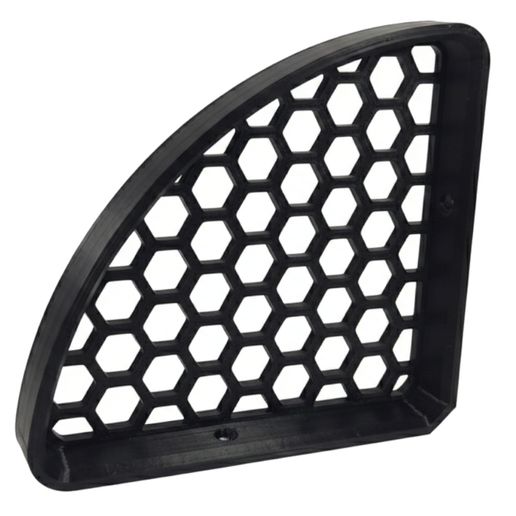 6.jpg Honeycomb Corner Shelf – Universal Drainage Mount for Bathroom & Laundry