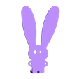 bunny.STL Wall clothes hangers - Bunny