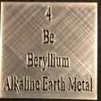 IMG_2539-a.jpeg Tile Stencil - Periodic table - Beryllium
