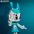 STL file Jennifer Wakeman - My Life as a Teenage Robot 🤖・Model to download  and 3D print・Cults