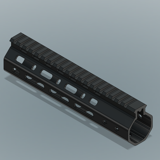 Airsoft AR15 M-LOK Handguard (7 inch, 177.5 mm)