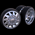 8.png STL PACK OF 10 MODELS OF DOUBLE ALUMINUM WHEELS FOR PICKUP TRUCKS