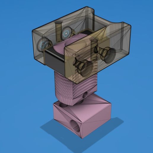 Mk8_Adapter_Sha..JPG Descargar archivo STL gratis Adaptador Mk8/Mk10s para Eryone Thinker Remix • Plan para imprimir en 3D, 3dSubzwari