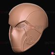 11.jpg Red Hood Mask Damaged - TITANS season 3 - DC comics Cosplay 3D print model