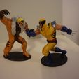 D003.JPG X-men Diorama: Wolverine vs Sabertooth.