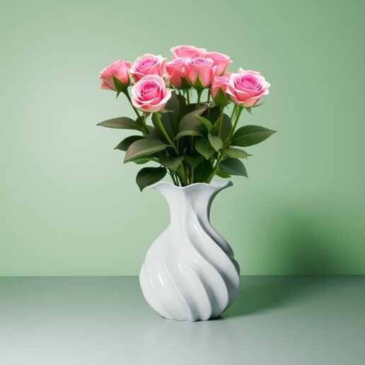 Susille Vase - 3D Printed Planter 3D model