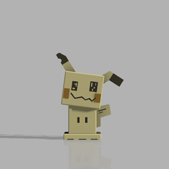 mimikyu v4.png Free STL file (pokemon quest) mimikyu・Design to download and 3D print, lovecocoa0411