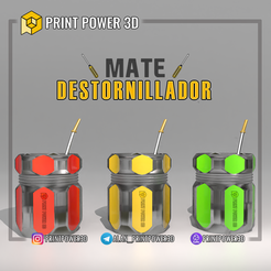 destornillador-2.png STL file Screwdriver Mate・3D printer model to download