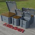 A_56_76254r_01.jpg AMMO BOX 7.62x54R AMMUNITION STORAGE 7.62x54R Mosin CRATE ORGANIZER