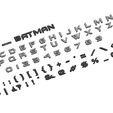 assembly12.jpg Letters and Numbers BATMAN FOREVER Letters and Numbers | Logo