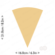 1-8_of_pie~8.25in-cm-inch-cookie.png Slice (1∕8) of Pie Cookie Cutter 8.25in / 21cm