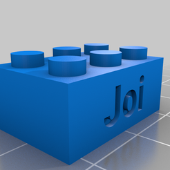 legotextbrick-v1p7_20200704-66-7da1om.png Fichier 3D gratuit Joi Brick・Modèle imprimable en 3D à télécharger