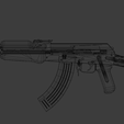 Ekrānuzņēmums-2022-05-09-185242.png AK47 Калашников AK-47 Оружие поддельные учебный пистолет