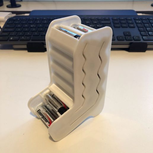 ADKS - Easy AA + AAA Battery Holder 3D model