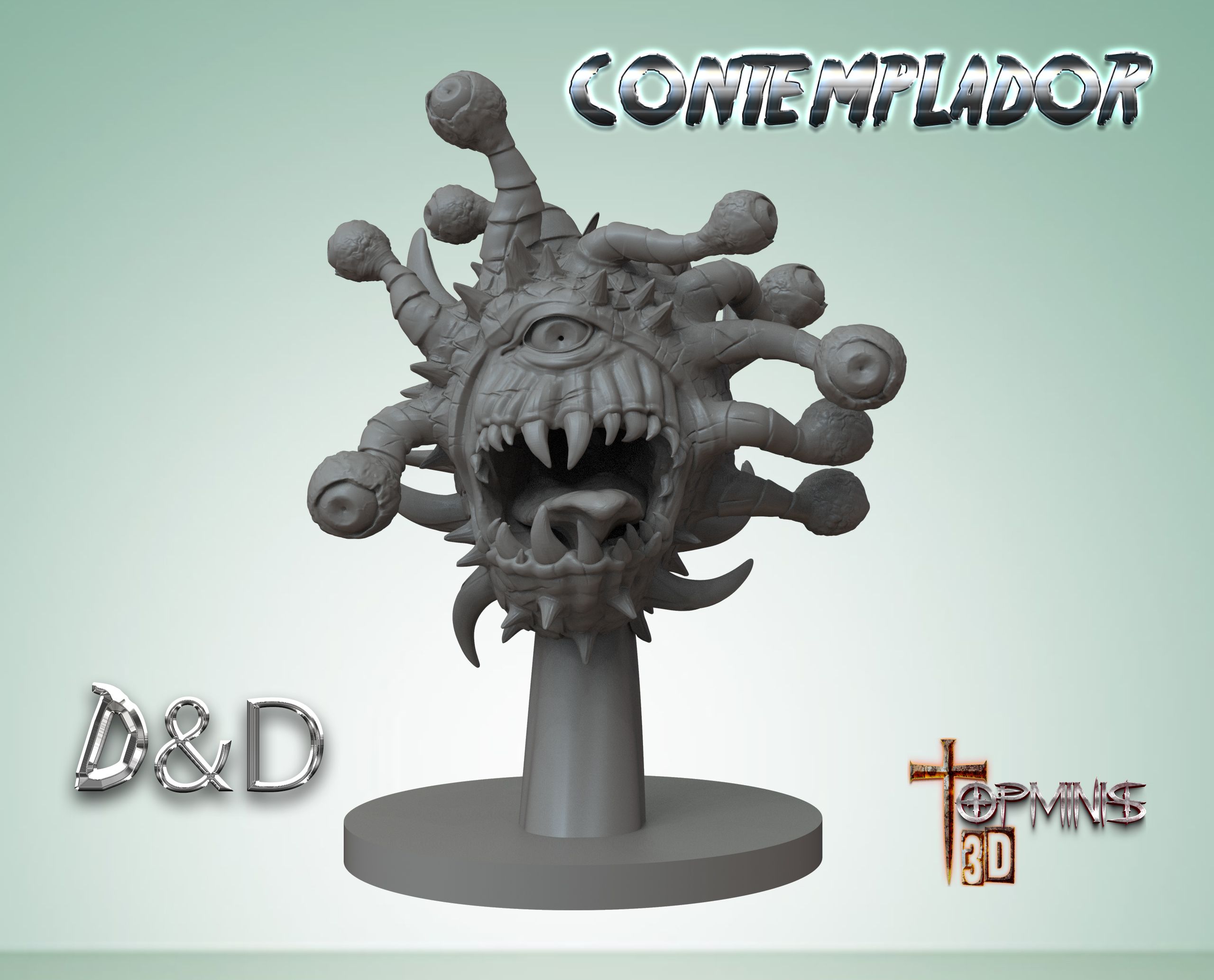 STL file CONTEMPLATOR FOR D&d・Design to download and 3D print・Cults