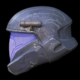 side.png Pro Series Anniversary ODST helmet 3d print file