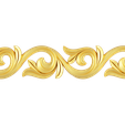 6_Gold.png Pack de 12 | Modelos 3D de molduras ornamentales clásicas talladas para CNC / Impresión 3D
