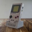 P1050677-min_1.jpg Free STL file Gameboy DMG-01 Display Stand・3D printable model to download