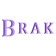Break_BRAK_01.stl The Magicians - Brakebills University Logo