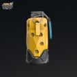 03-poly-grenade-cyberpunk-scifi-full-view.jpg Poly Grenade - Cyberpunk Sci-Fi Grenade STL