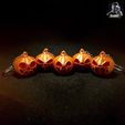 IMG_23901.jpg Halloween Pumpkin Keychain - 5 Variations - No Supports - Easy & Fast Print