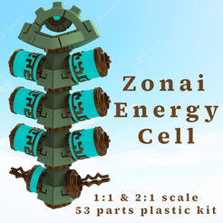 ZonaiBattery_VisualsCULTS3D.png Zonai Energy Cell  - Prop and Display piece from The Legend Of Zelda Tears Of The Kingdom