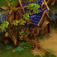 6.jpg MIDDLE AGES MEDIEVAL PEASANT FIELD TOWN TREES HOUSE TERRAIN 3D MODEL