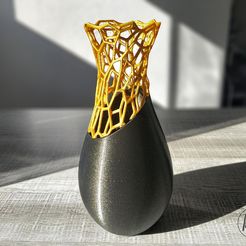 foto-portada.jpg Free STL file Voronoi vase・3D printer model to download