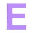E_1.stl Porta fine filo con scritta bicolore