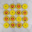 IMG_0577.jpg Flower Emoji Magnet Set