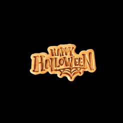 Halloween1 V3.png Happy Halloween Cookie Cutter V1