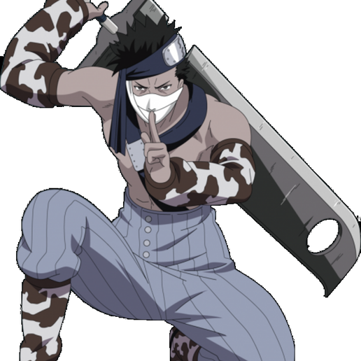 Zabuza's Sword NARUTO 3D model
