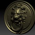 lion9.jpg Lion Head Door Knocker