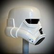 F.jpg Stormtrooper Helmet Life Size Concept Ralph Mcquarrie