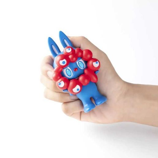 LABUBU MYAKU-MYAKU フィギュア 🎨 Labubu x myakumyaku / Osaka expo 2025 / fan art / art toy