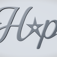 HOPE-Keychain.png POSITIVE ENERGY Word Collection