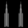 13.jpg The Space Launch System (SLS): NASA’s Artemis I Moon Rocket with platform. File STL-OBJ for 3D Printer