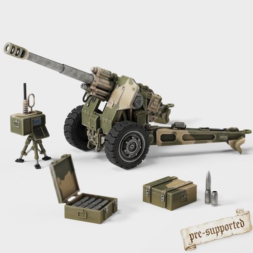 "Arcus" Towed Artillery + Equipment