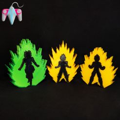 Product_MasterFile.jpg Archivo STL Placas Super Saiyan・Modelo de impresión 3D para descargar
