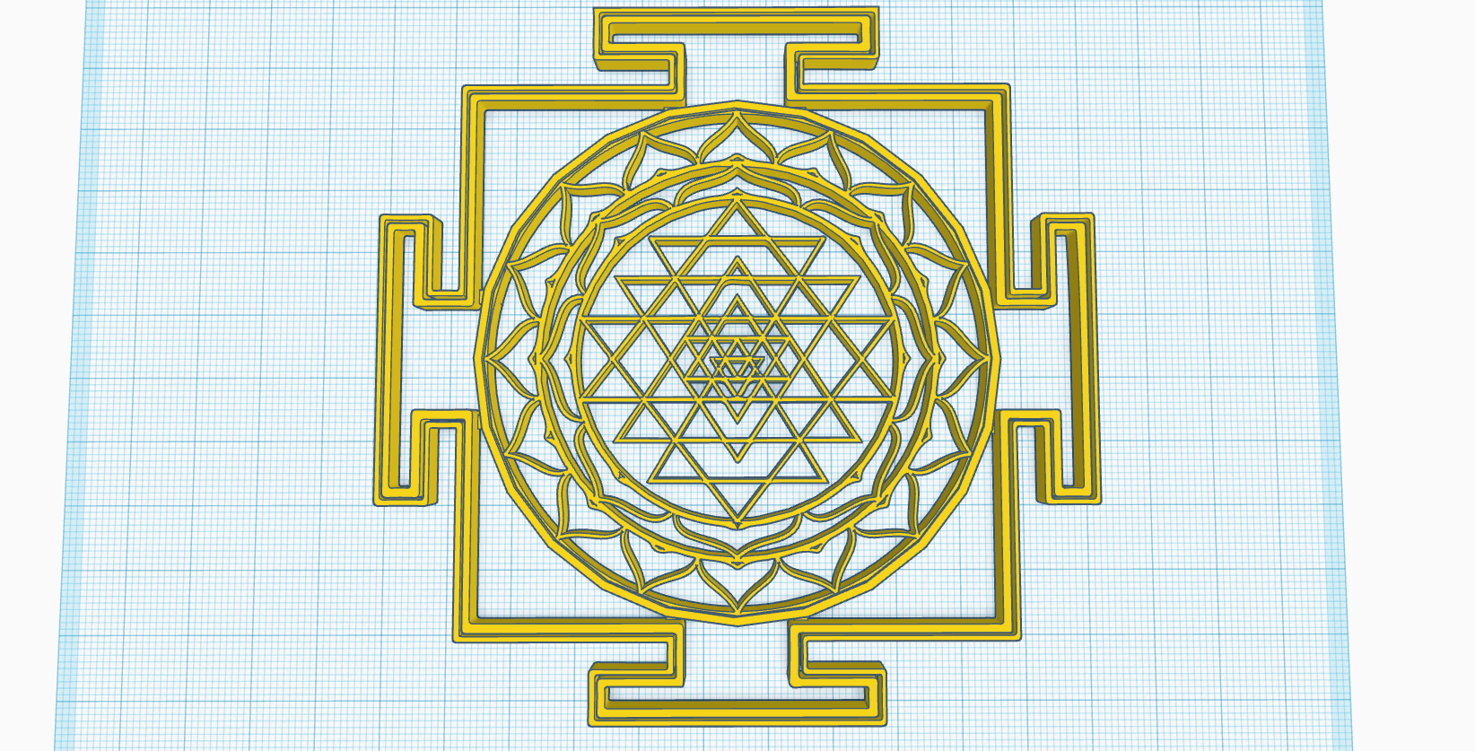 STLDatei Shri Yantra mystisches Diagramm・3DDruckvorlage zum Herunterladen・Cults STLDatei Shri Yantra mystisches Diagramm・3DDruckvorlage zum Herunterladen・Cults