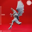 Owlin_01_SCALE.jpg Owlin Fighter - Tabletop Miniature (Pre-Supported)