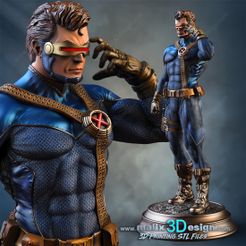 1.jpg Archivo 3D Cyclop xmen・Objeto imprimible en 3D para descargar